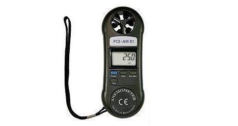 Máy đo tốc độ gió loại bỏ túi - model: PCE-AM81